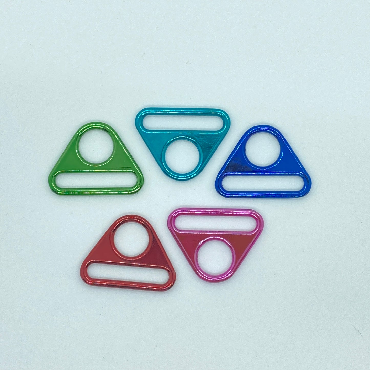 BULK Transparent Color Triangle Connectors