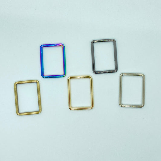 BULK Standard Color Rectangle Rings