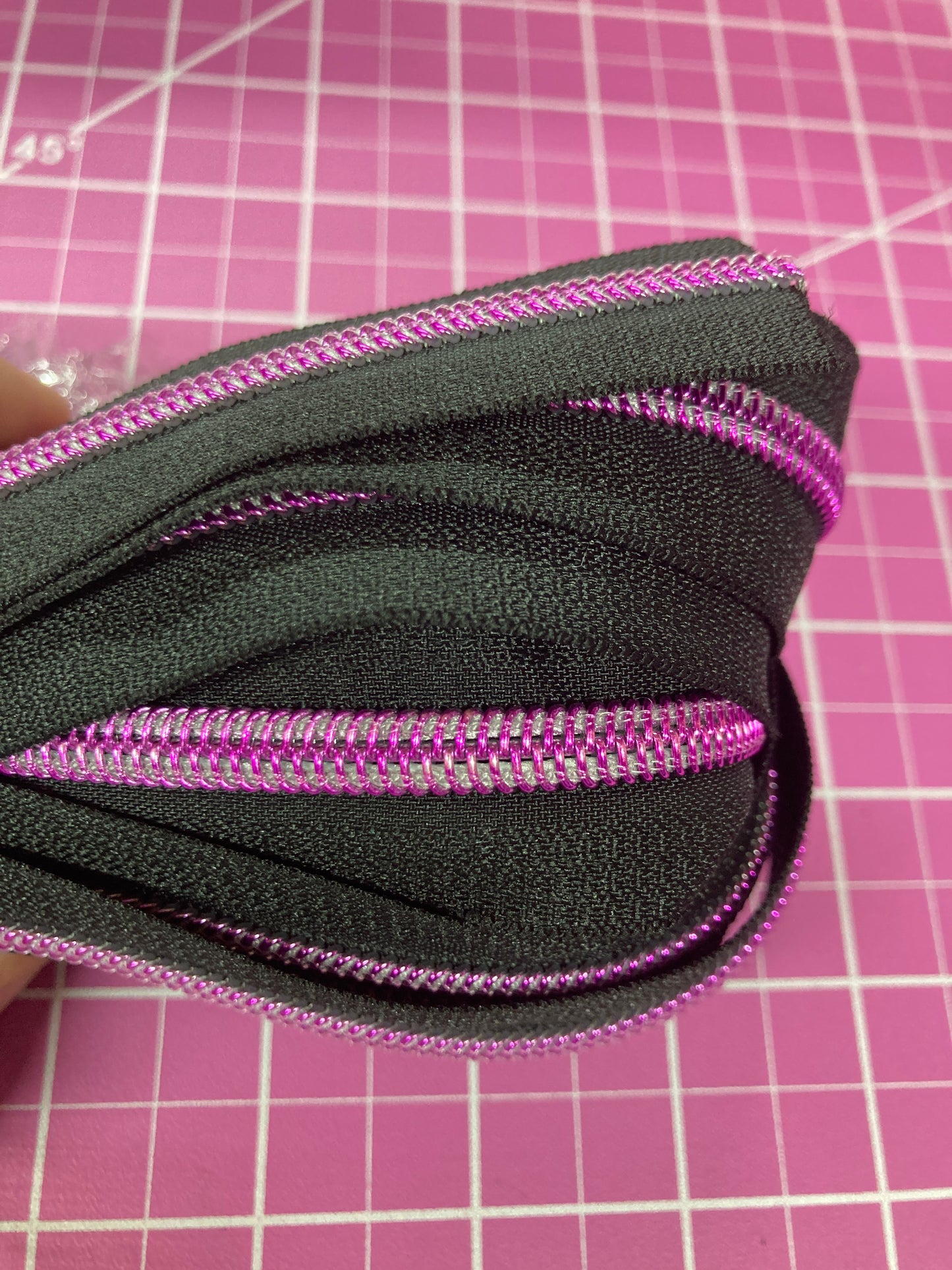 Pink #5 Nylon Zipper Tape
