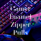 Gamer Enamel #5 Zipper Pulls