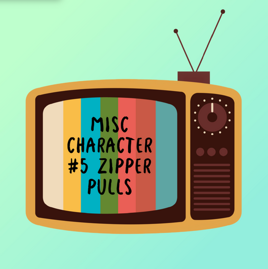 Misc Character #5 Zipper Pulls