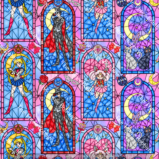 Stained Glass Sailor