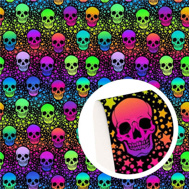 Rainbow Skulls