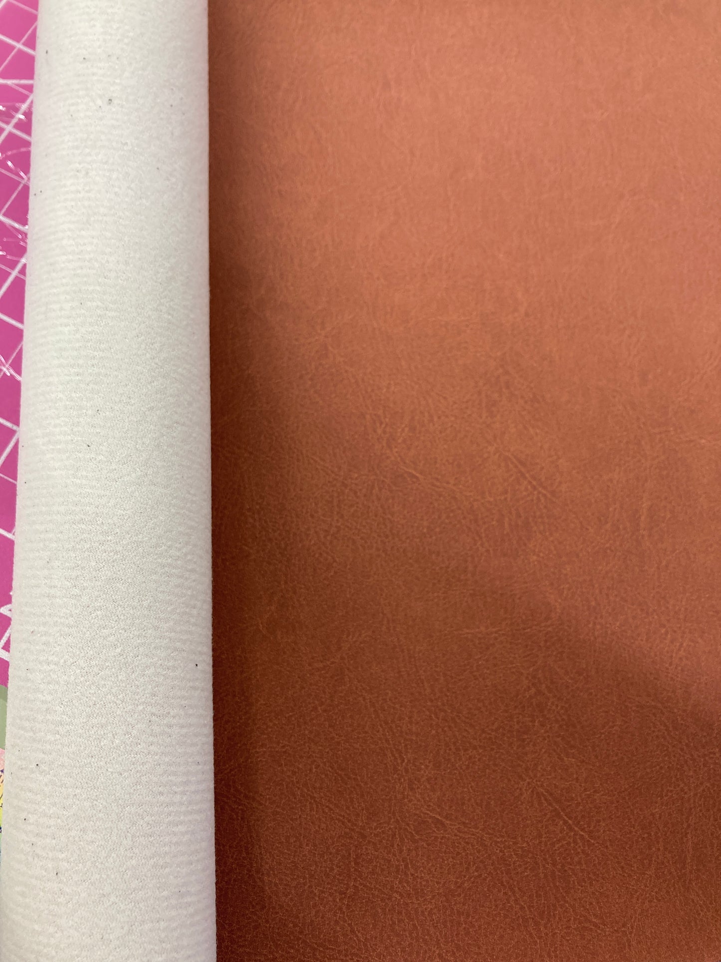 Brown Suede Textured Vinyl Roll