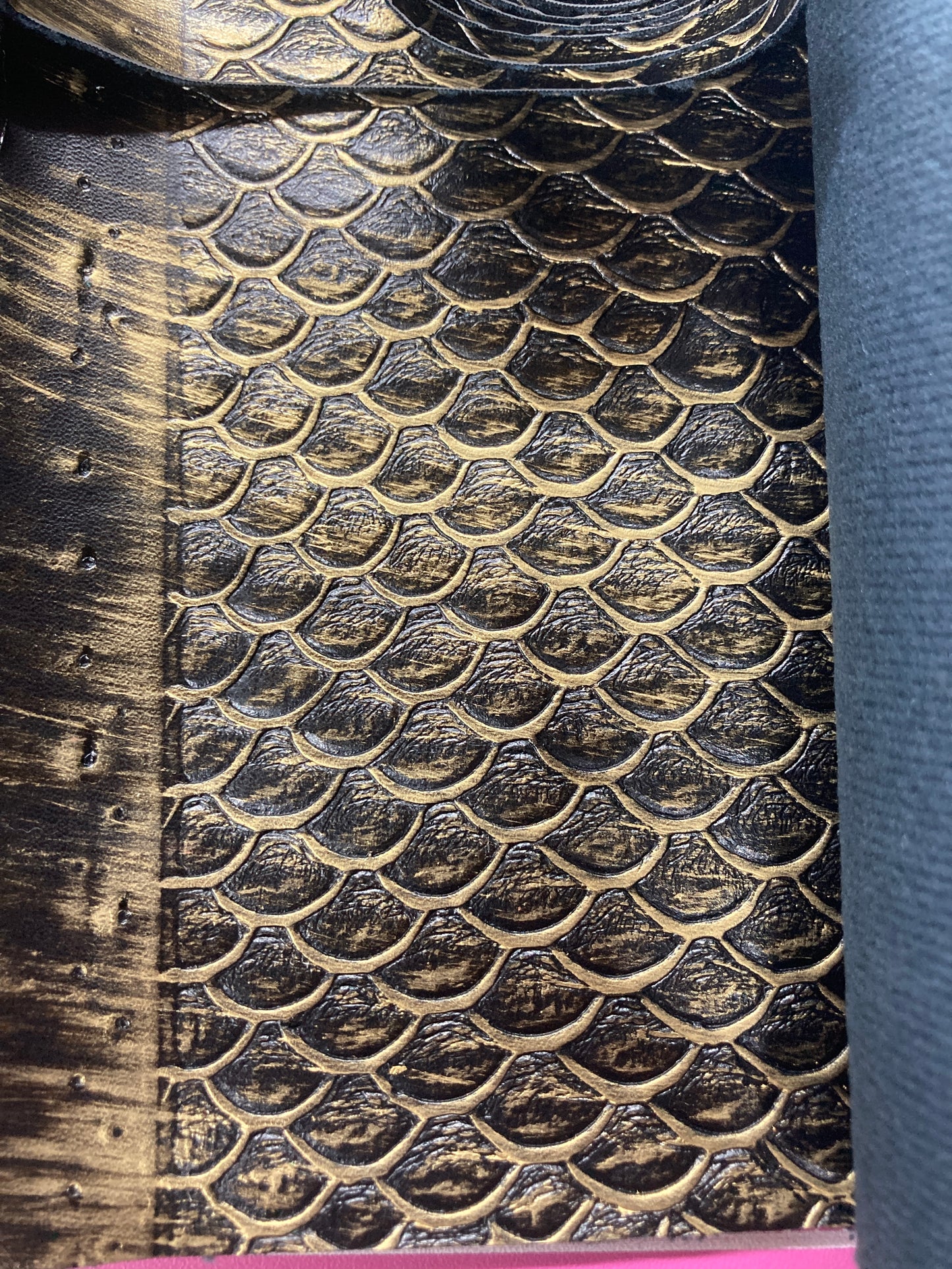 Dragon Scale Embossed Vinyl